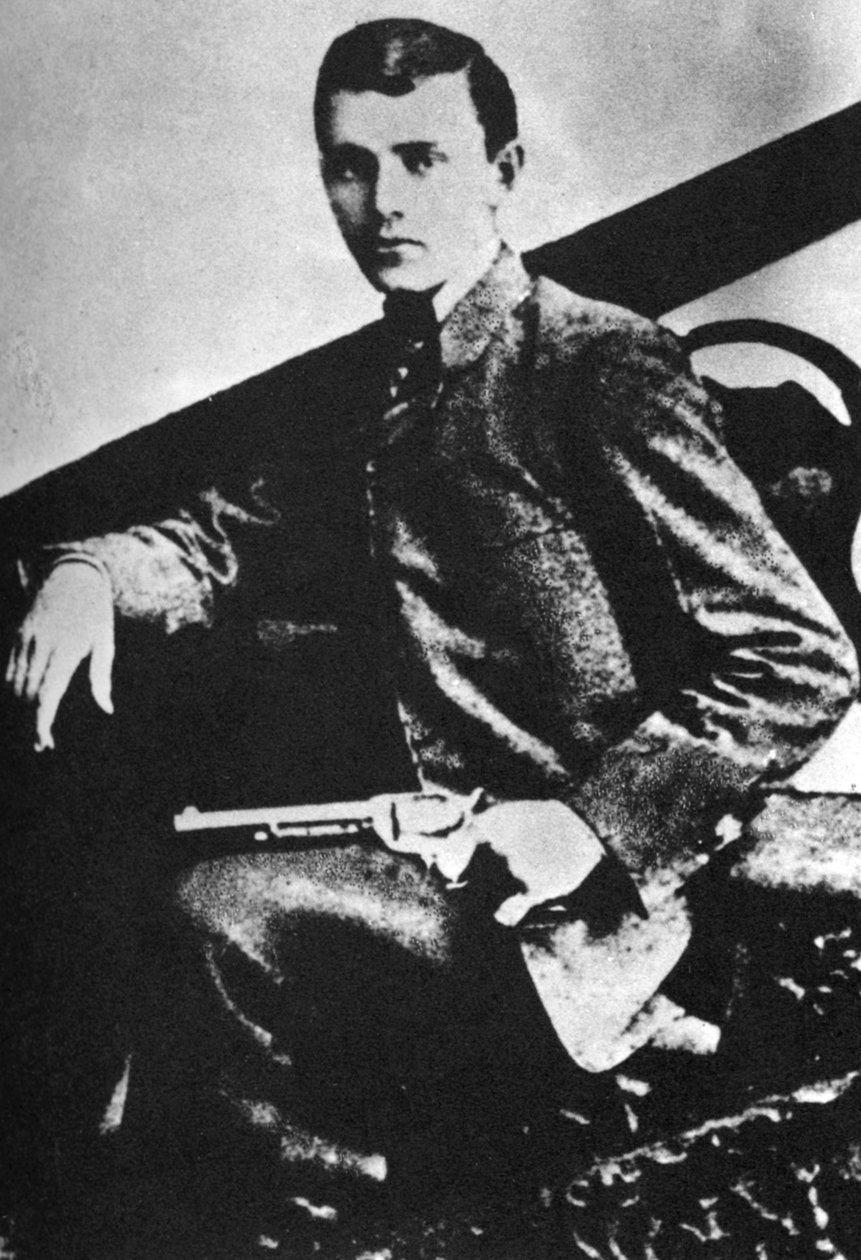 Robert Ford, morderen av den fredløse Jesse James, ca 1880-tallet 1954 av Unbekannt