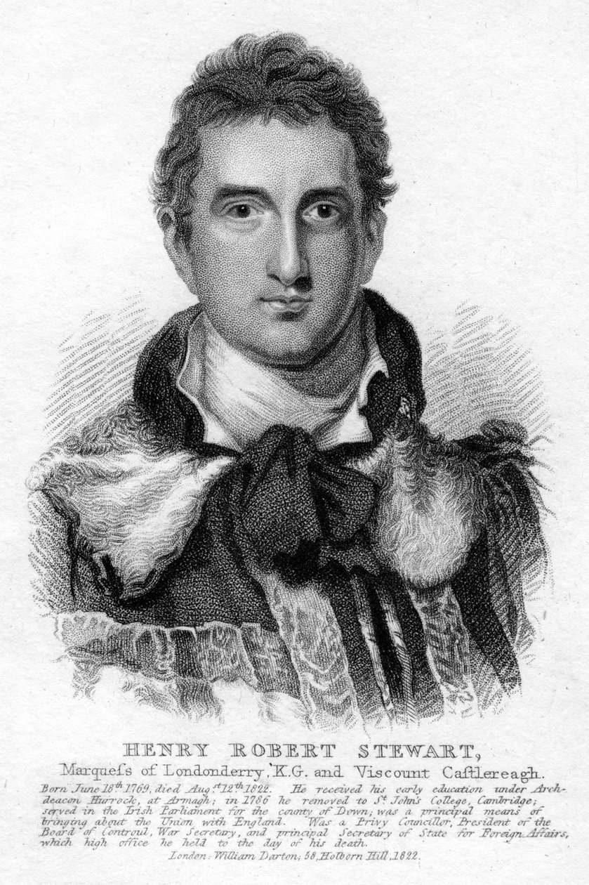 Robert Stewart, 1. markis av Londonderry, 1822 av Unbekannt
