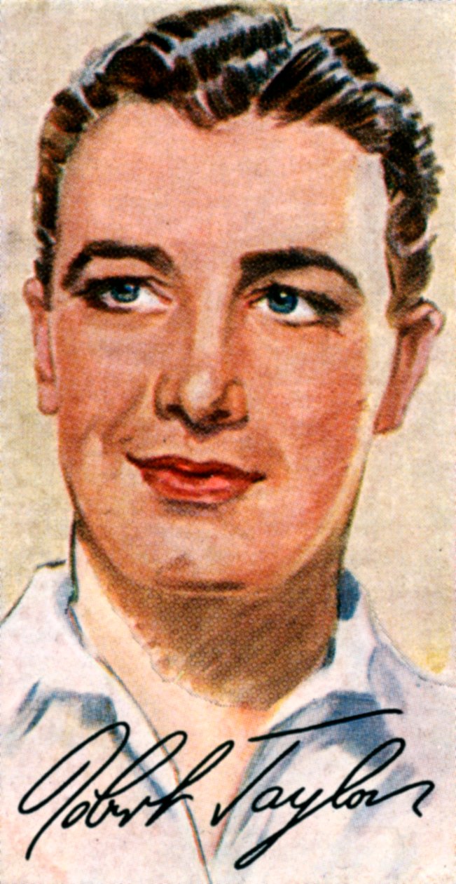 Robert Taylor, 1911-1969, amerikansk skuespiller, 1900-tallet av Unbekannt