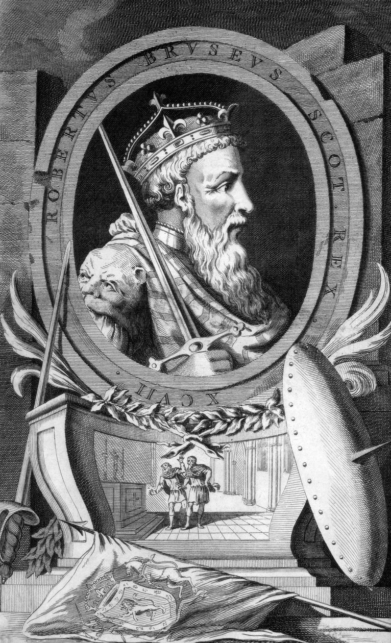 Robert the Bruce, konge av Skottland, 1749 av Unbekannt
