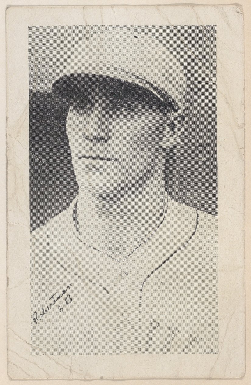 Robertson, 3 B, fra baseball stripekort W575-2, ca. 1921-22. av Unbekannt