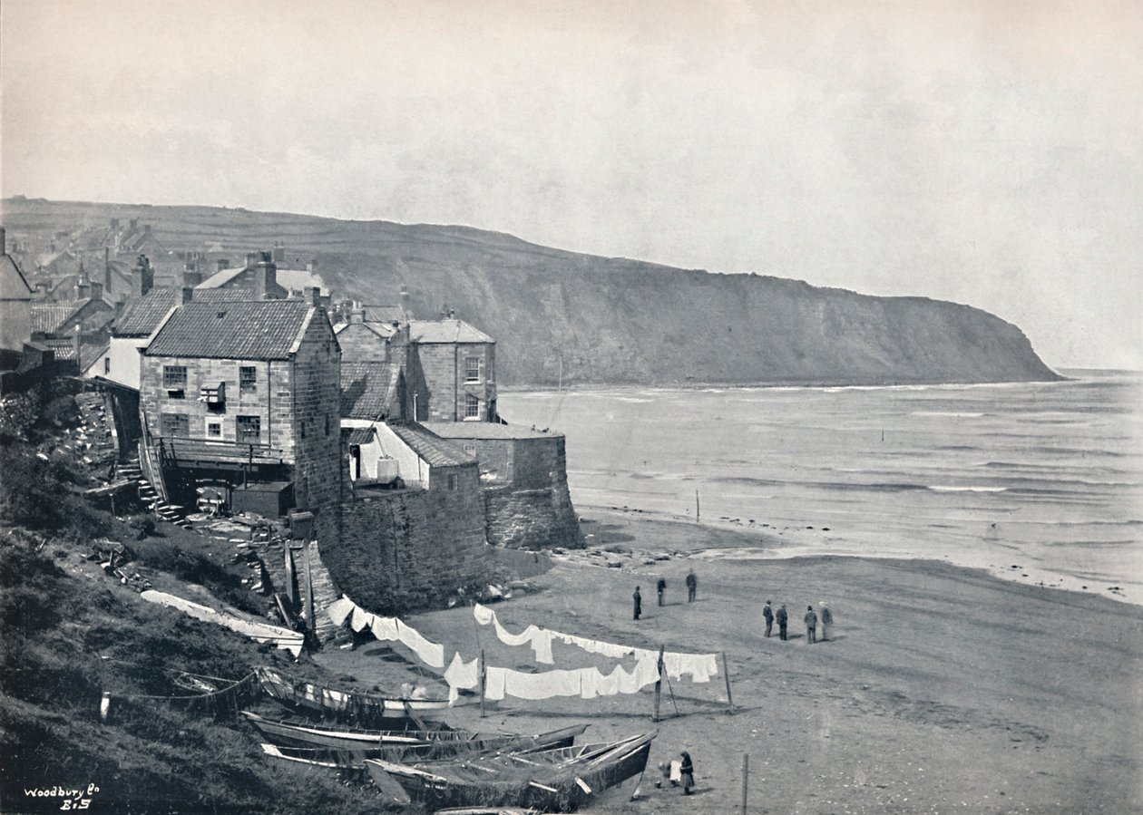 Robin Hoods Bay - The Village and Bay, 1895 av Unbekannt