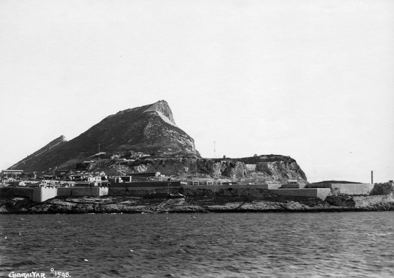 Rock of Gibraltar, c1920-c1930s av Unbekannt