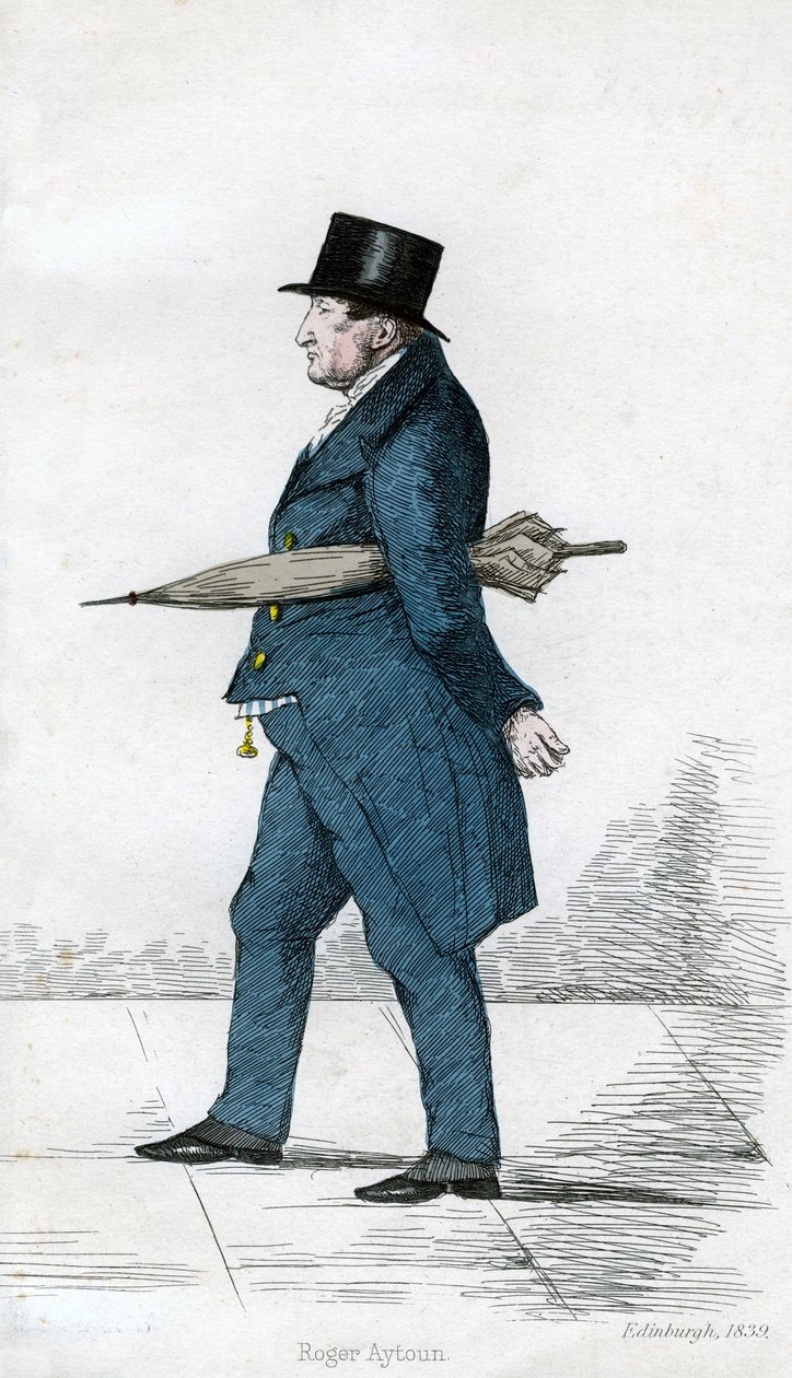 Roger Aytoun, 1839 av Unbekannt