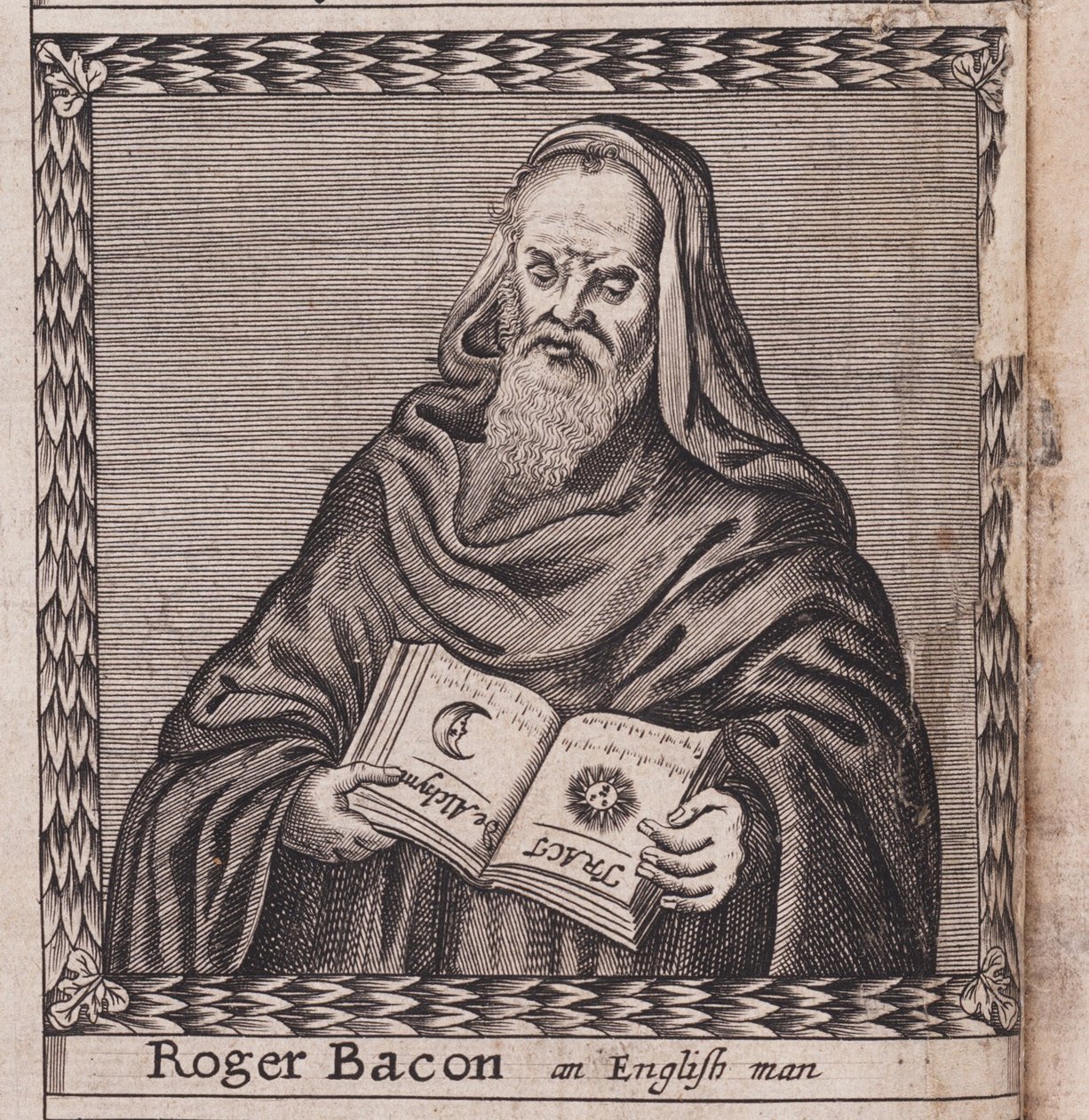 Roger Bacon Fra: The Order of the Inspirati, 1659 av Unbekannt