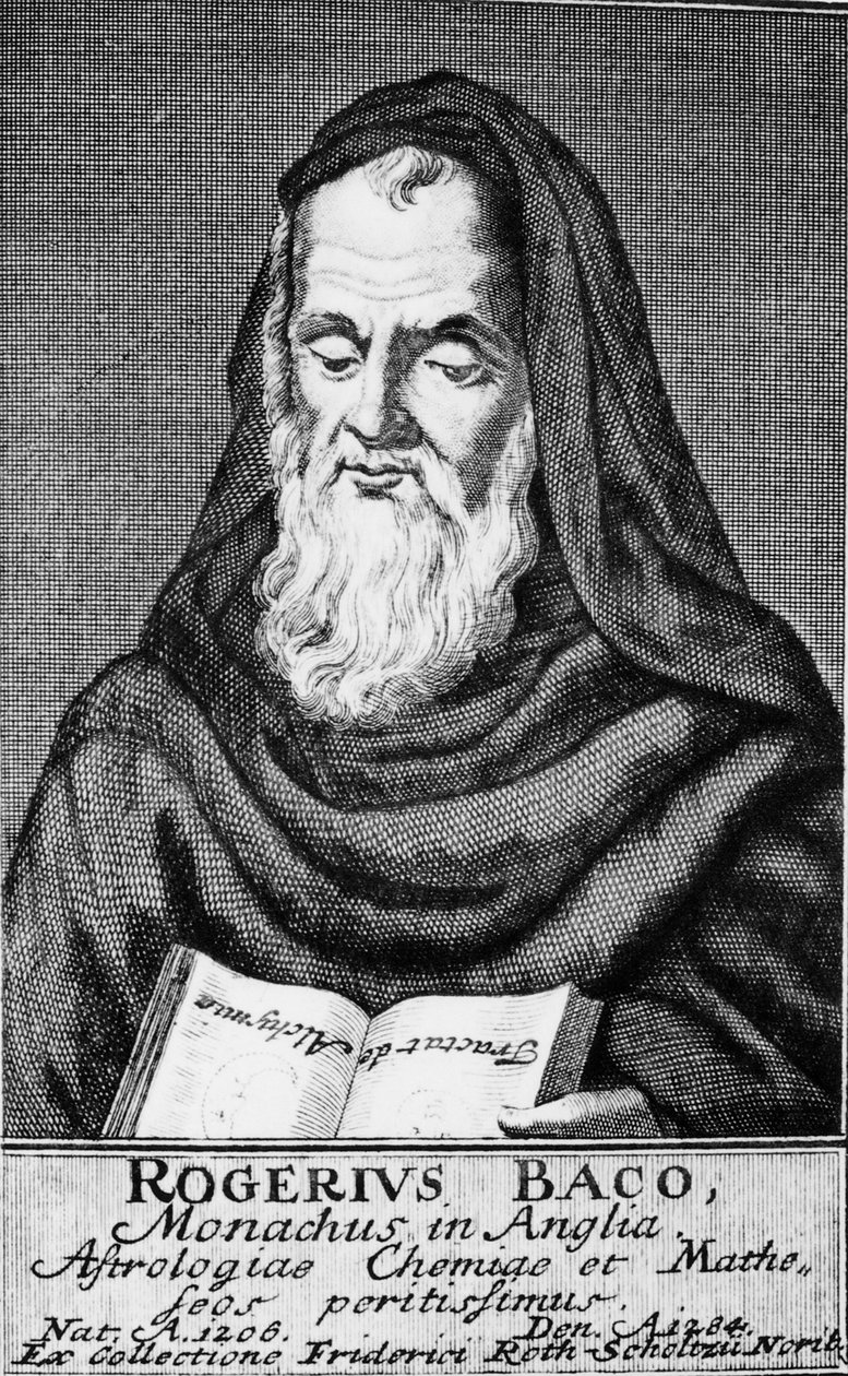 Roger Bacon, filosof og vitenskapsmann, 1786 av Unbekannt