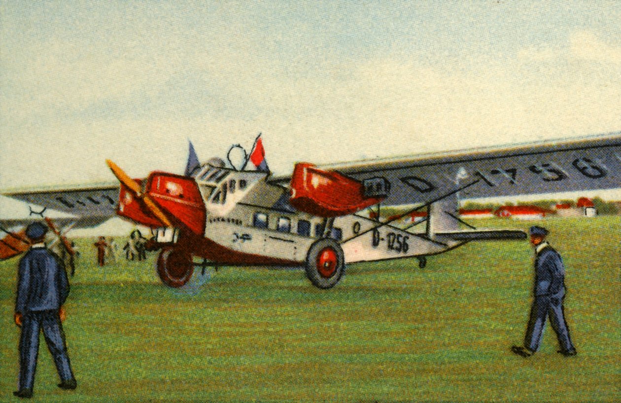 Rohrbach Roland-fly, 1920-tallet, 1932. av Unbekannt