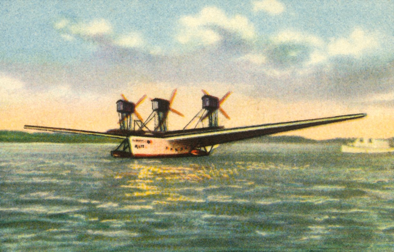 Rohrbach Romar flybåt, 1920-tallet, 1932. av Unbekannt