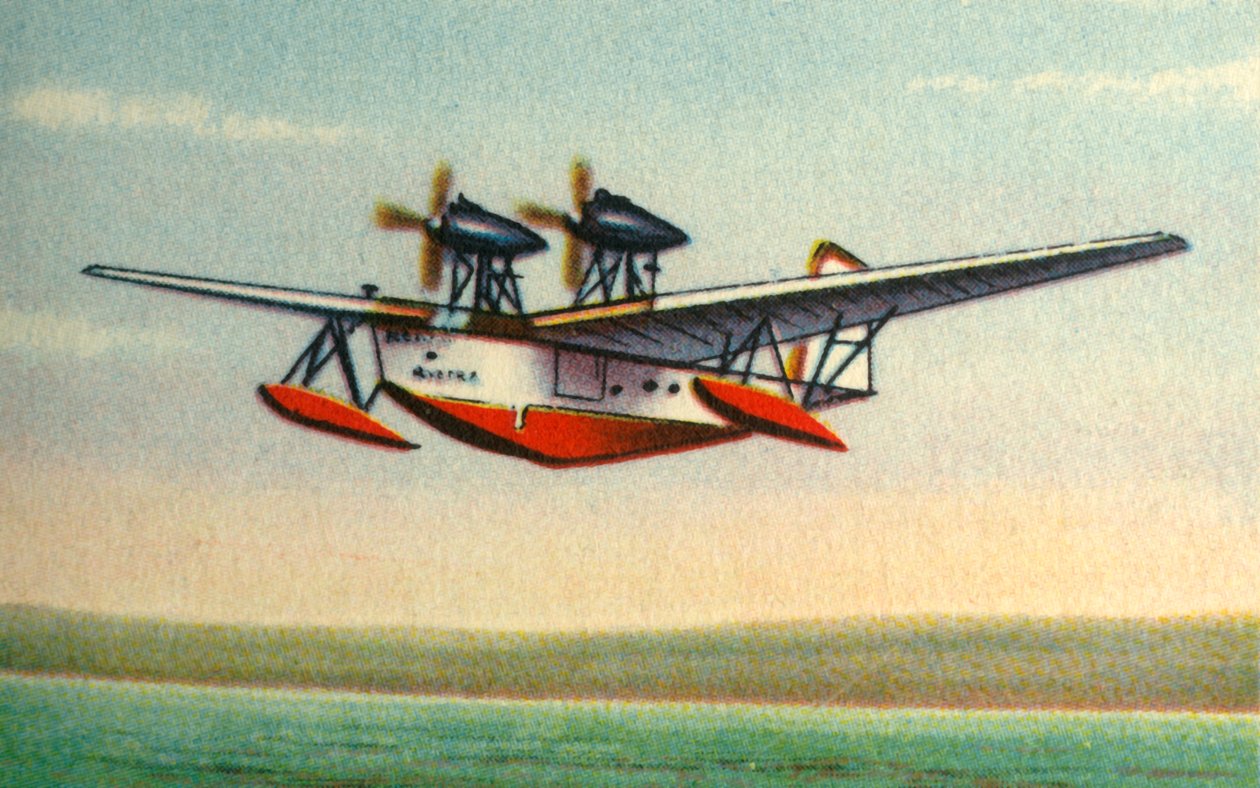 Rohrbach Rostra flybåt, 1920-tallet, 1932. av Unbekannt