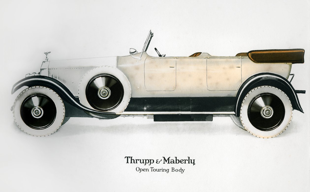 Rolls-Royce med åpen turkropp, c1910-1929 av Unbekannt