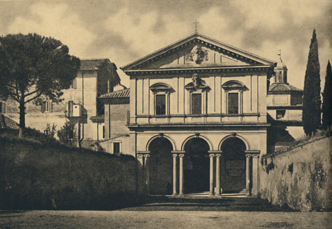 Roma - Basilica of S. Sebastian på Appia-veien, 1910 av Unbekannt