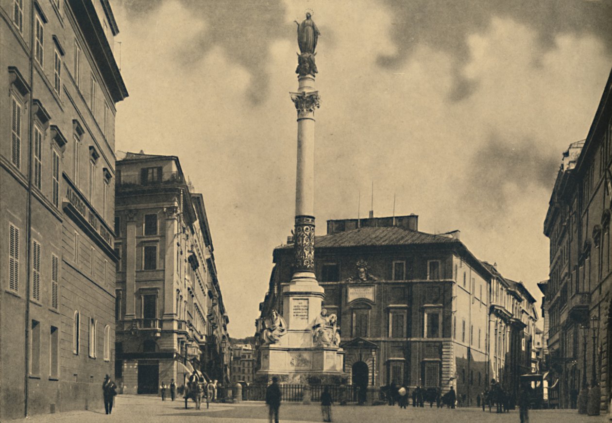 Roma - Spansketrappen, 1910 av Unbekannt