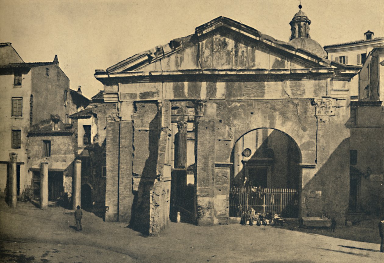 Roma - Portico of Octavia, 1910 av Unbekannt