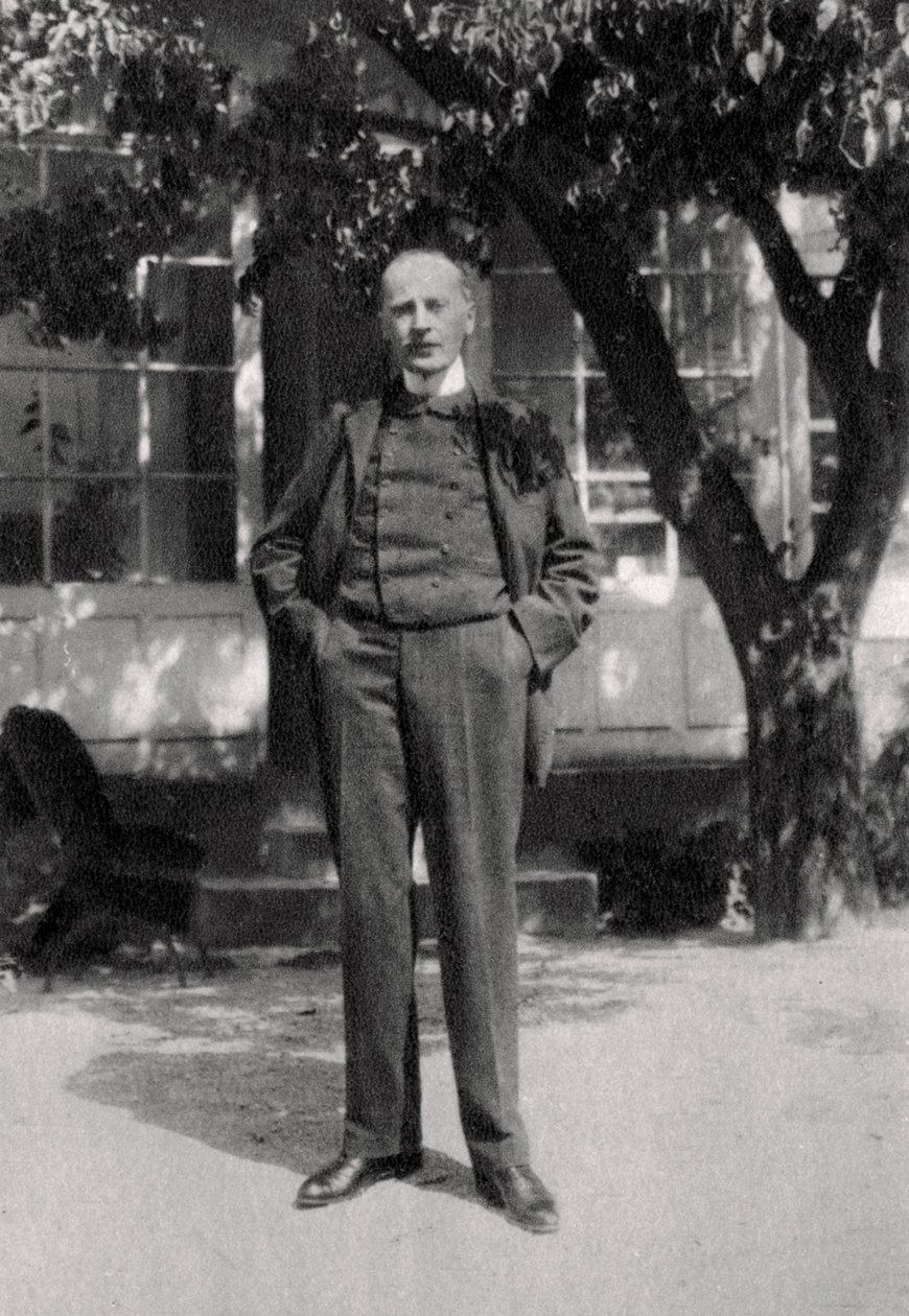 Romain Rolland , fransk dramatiker, forfatter, kunsthistoriker og mystiker, 1921 av Unbekannt