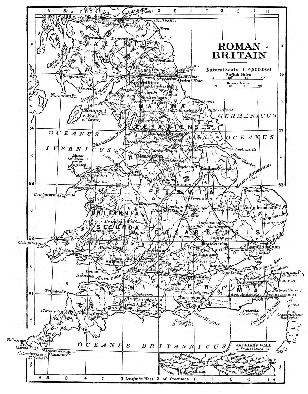 Romerske Storbritannia, ca 1920 av Unbekannt