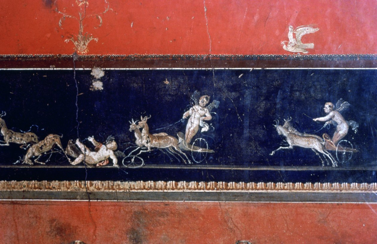Romersk veggmaleri, House of the Vettii, Pompeii, Italia av Unbekannt