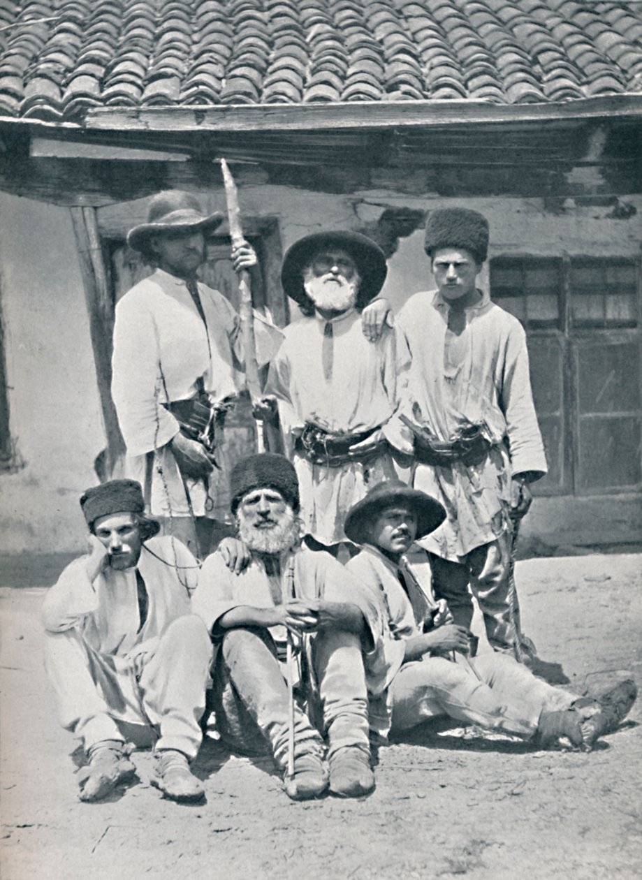 Rumenske bønder, 1912 av Unbekannt