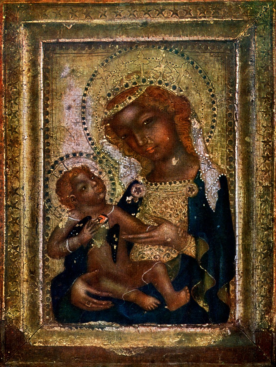 Roma Madonna, c1360 1955 av Unbekannt