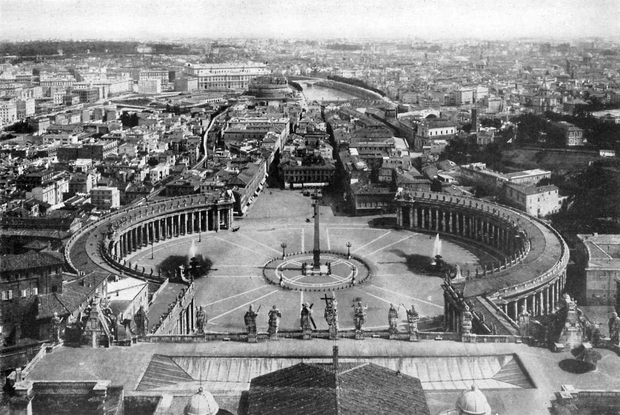 Roma sett fra St. Peters kuppel, 1926 av Unbekannt
