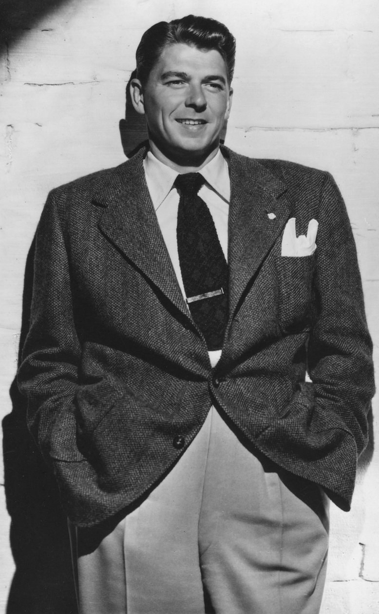 Ronald Reagan 1911-2004, 40. president i USA, ca 1940-tallet av Unbekannt