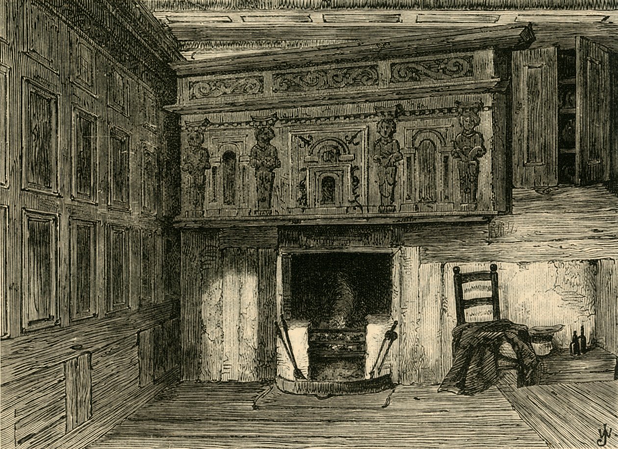 Room of a House in Fulwoods Rents After Archer., c1872. av Unbekannt