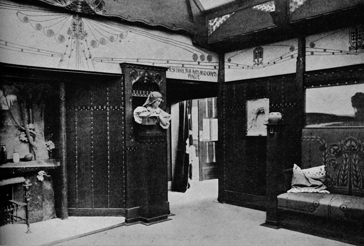 Rom ved Praha School of Arts and Crafts, St. Louis, 1905 av Unbekannt