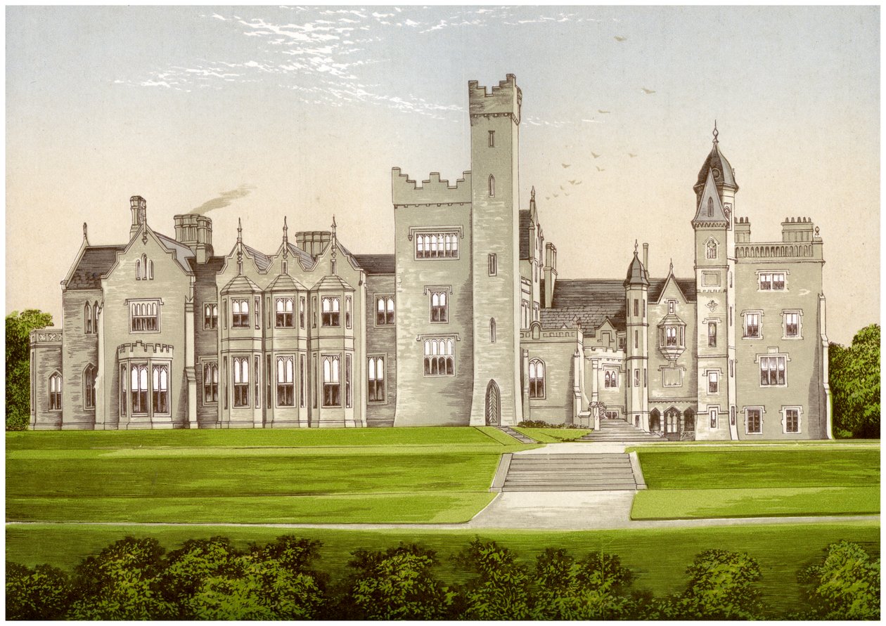 Rossmore Park, County Monaghan, Irland, hjemmet til Lord Rossmore, c1880 av Unbekannt