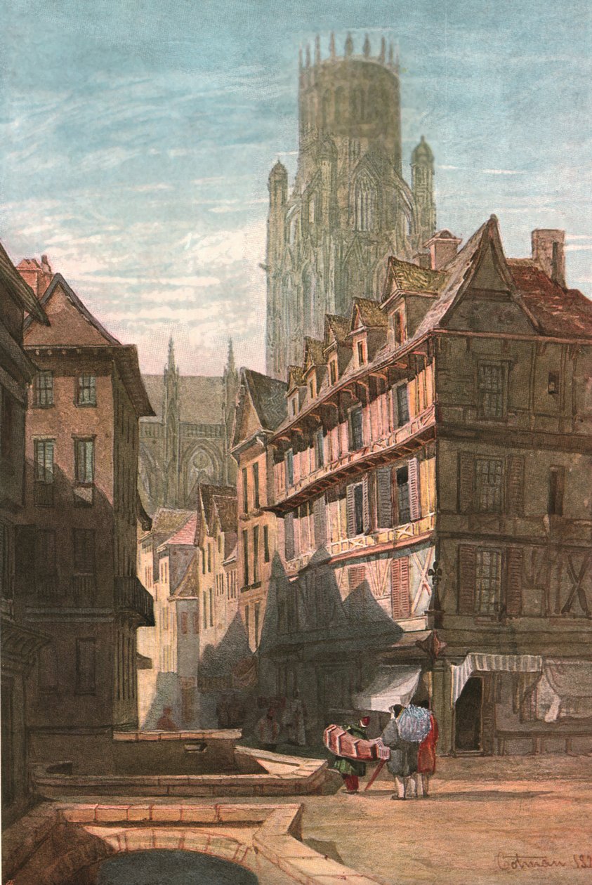 Rouen, ca 1900. av Unbekannt