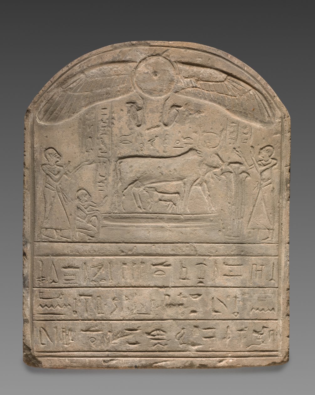 Stele med rund topp, 332 f.Kr.-395 e.Kr. av Unbekannt