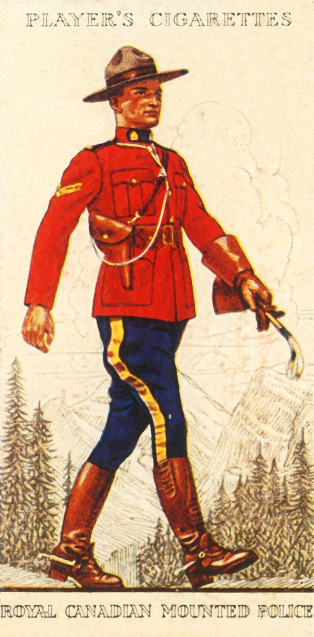 Royal Canadian Mounted Police, 1936. av Unbekannt
