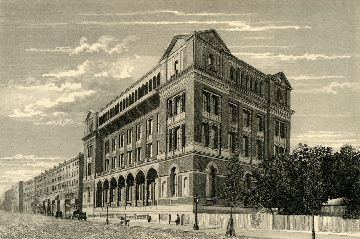 Royal School of Mines, South Kensington, c1876. av Unbekannt
