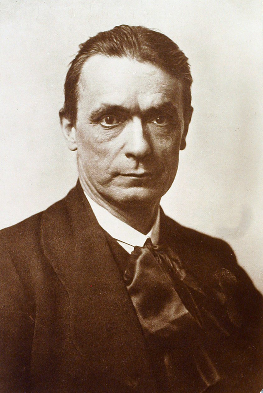 Rudolf Steiner , østerriksk filosof, samfunnstenker og esoteriker, 1916 av Unbekannt