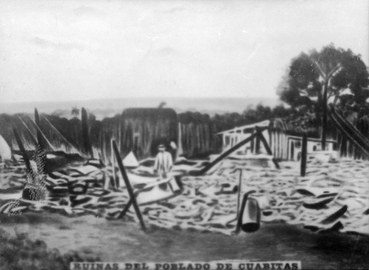 Ruinene av Cuabitas, 1895, 1920-tallet av Unbekannt