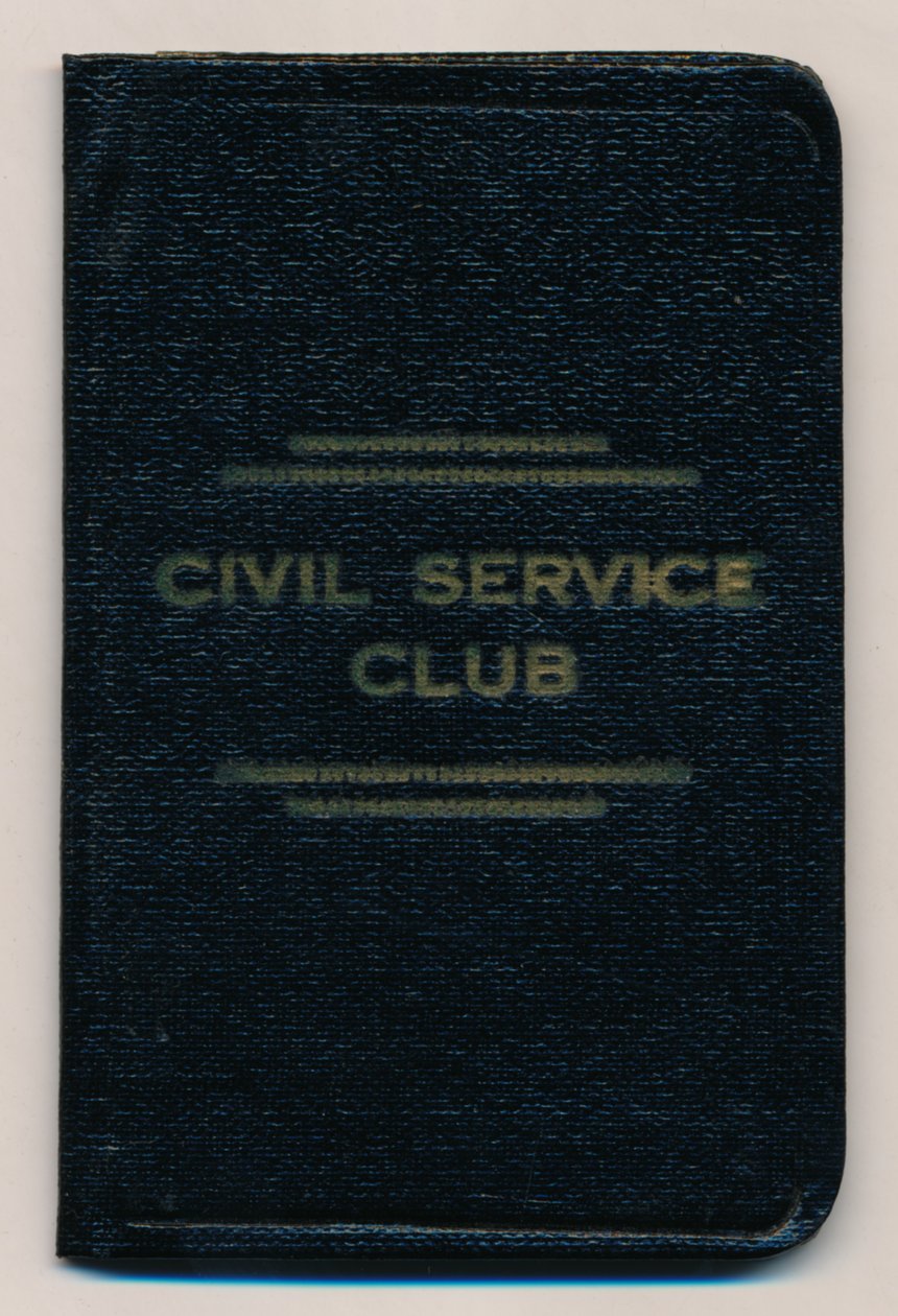 Regler for Civil Service Club, c1953 av Unbekannt
