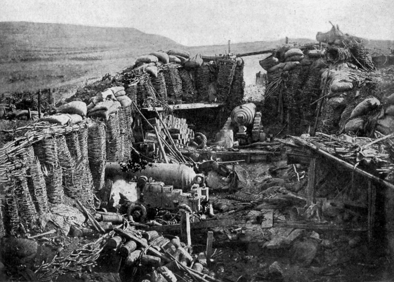 Russiske Redan, Sebastopol, Krim-krigen, 1855 1951 av Unbekannt