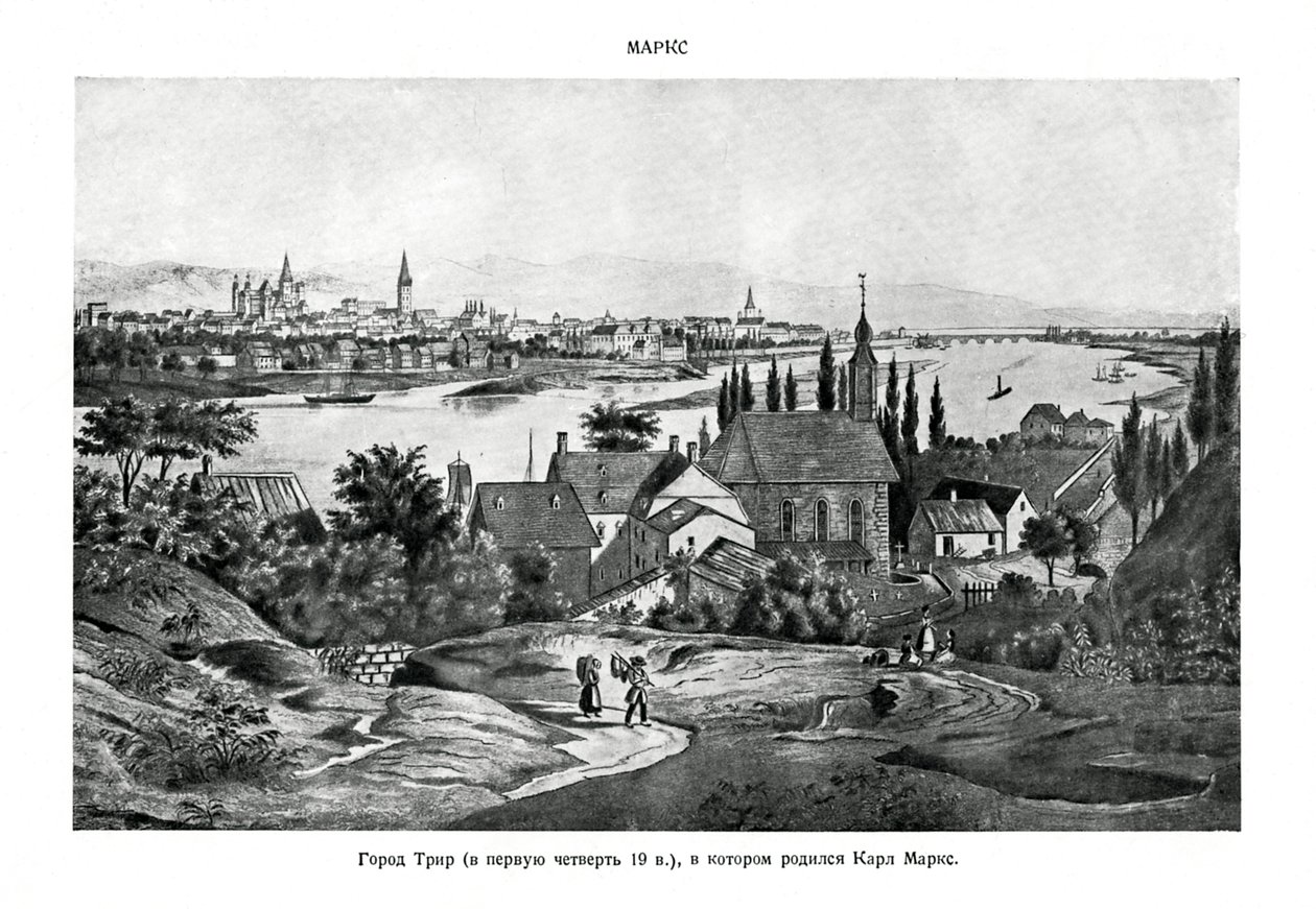 Russisk scene, 1800-tallet av Unbekannt