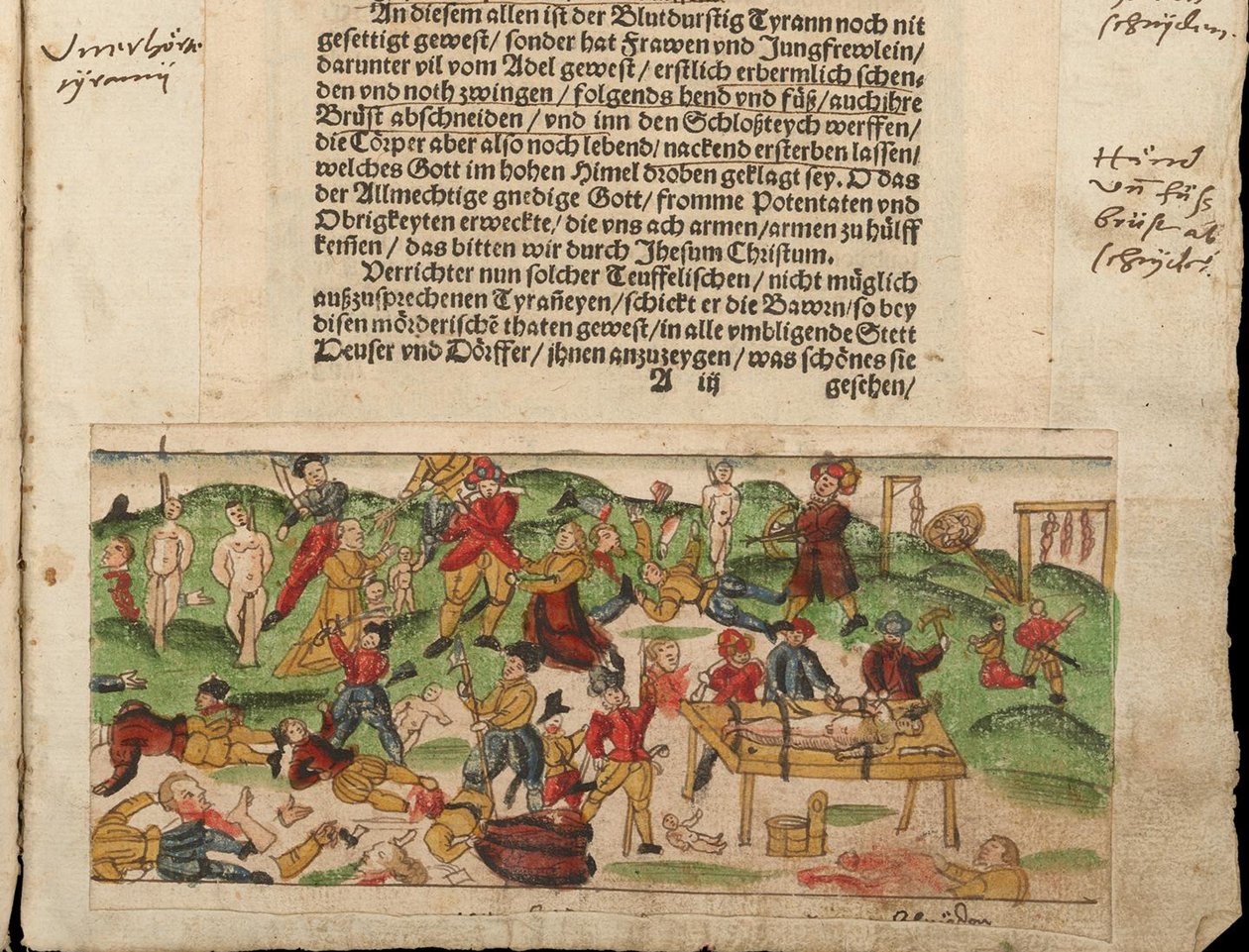 Russiske grusomheter i Livland i 1578. Fra Johann Jakob Wicks samling av meldinger... av Unbekannt