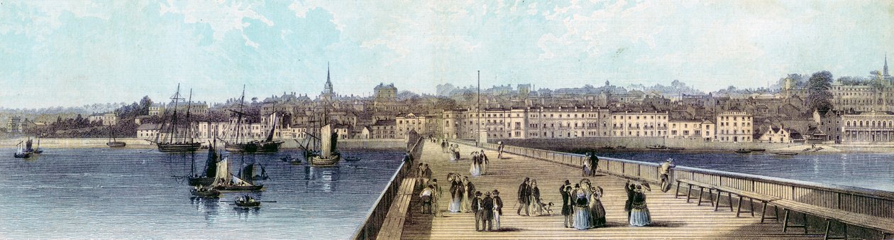 Ryde fra bryggen, Isle of Wight, 1800-tallet av Unbekannt