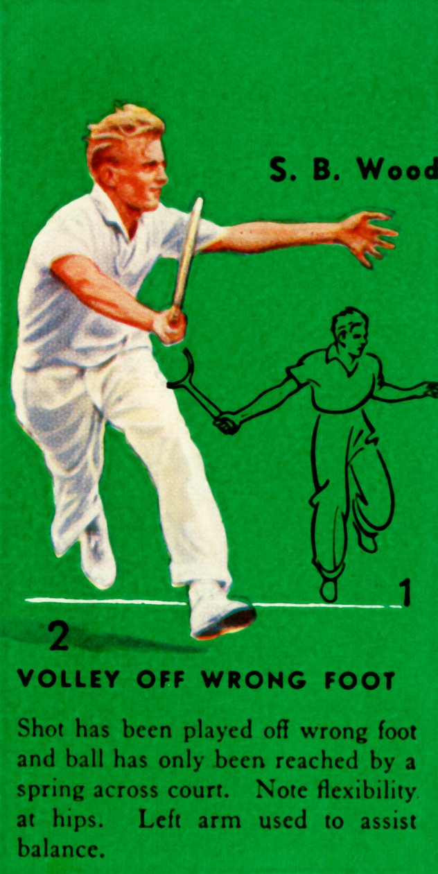 S. B. Wood - Volley Off Wrong Foot, c1935. av Unbekannt