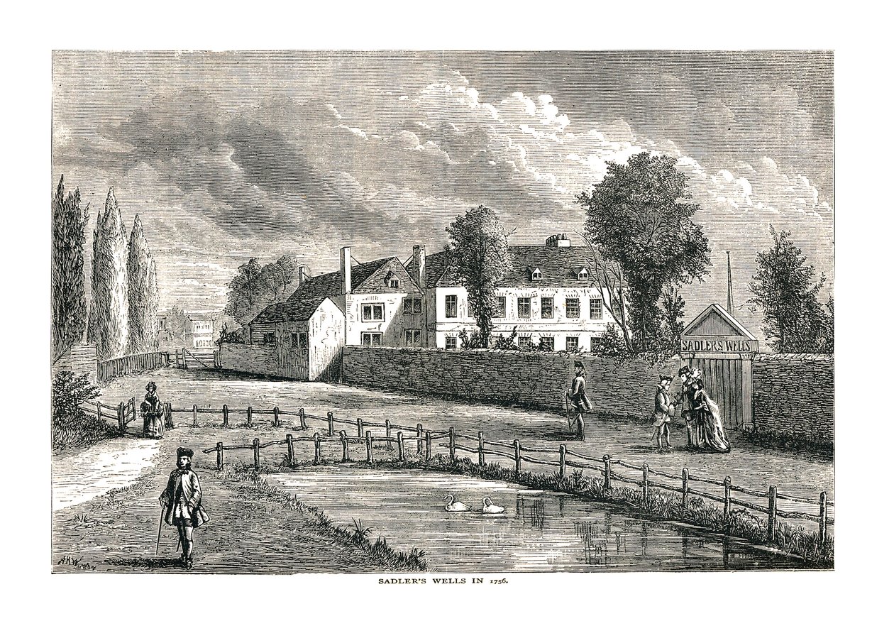 Sadlers Wells, 1756 av Unbekannt