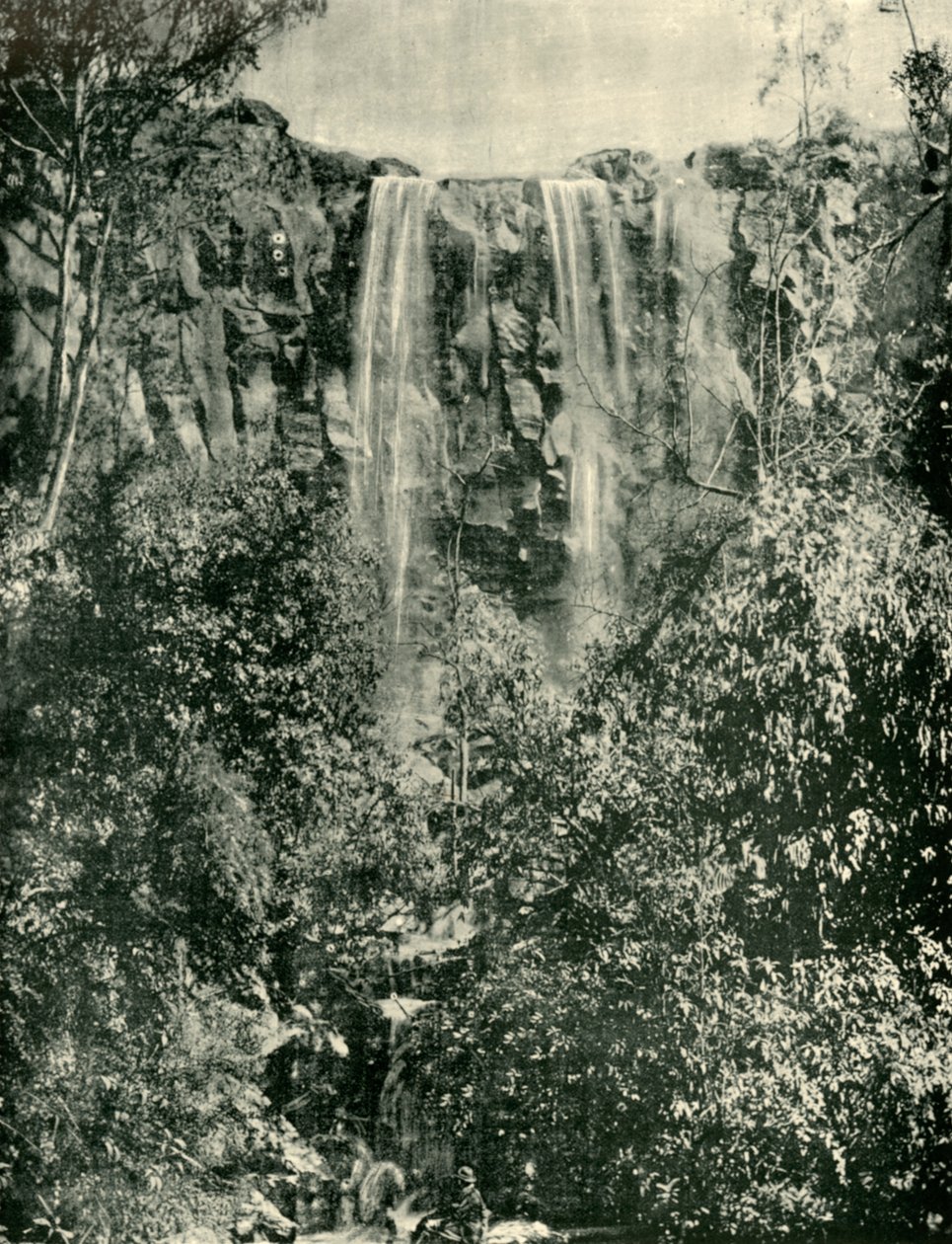 Sailors Creek Falls, Daylesford, 1901. av Unbekannt