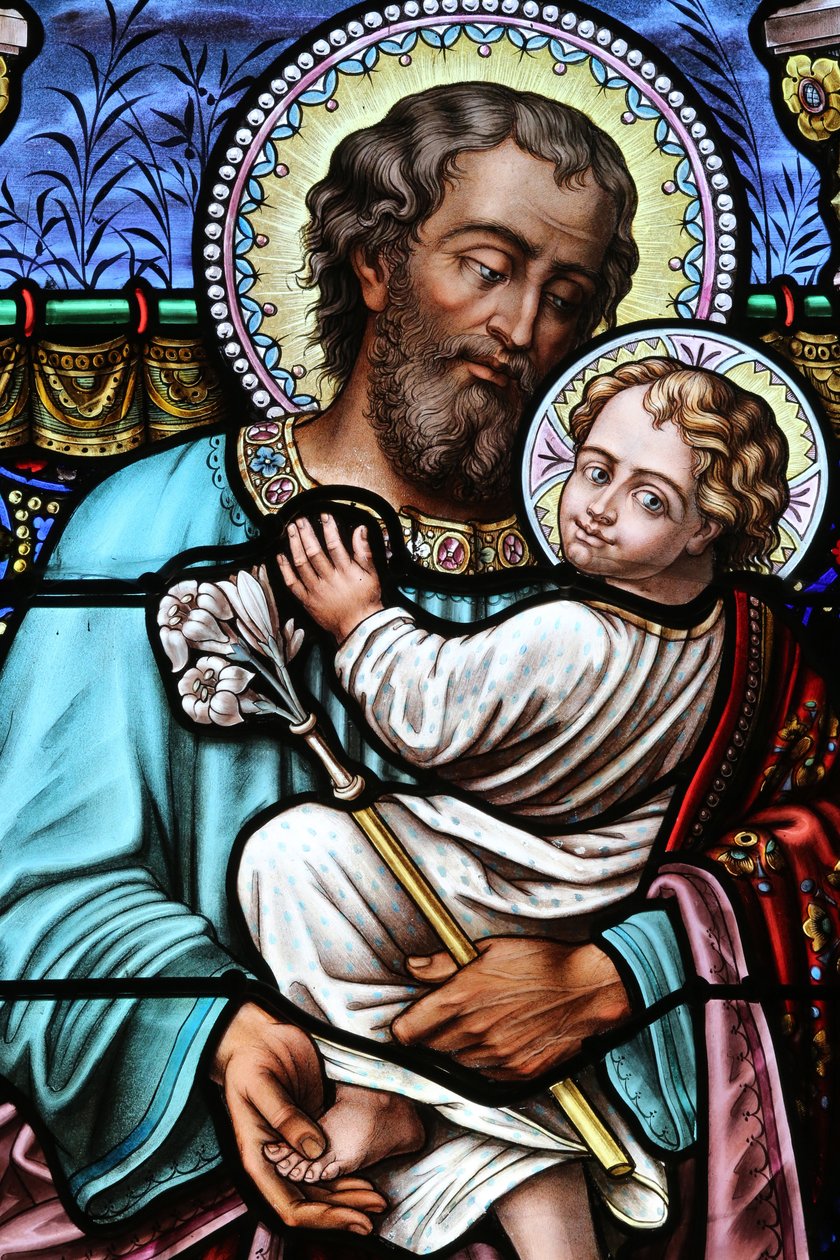 Saint-Joseph og Jesus, Bons-en-Chablais, Frankrike av Unbekannt