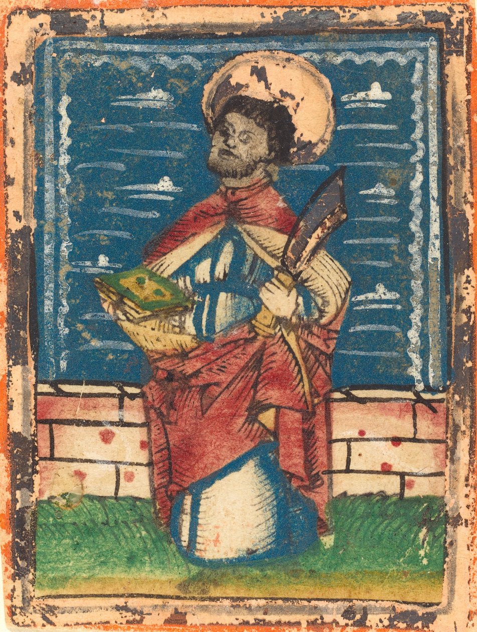 Saint Bartholomew, 14801490. av Unbekannt