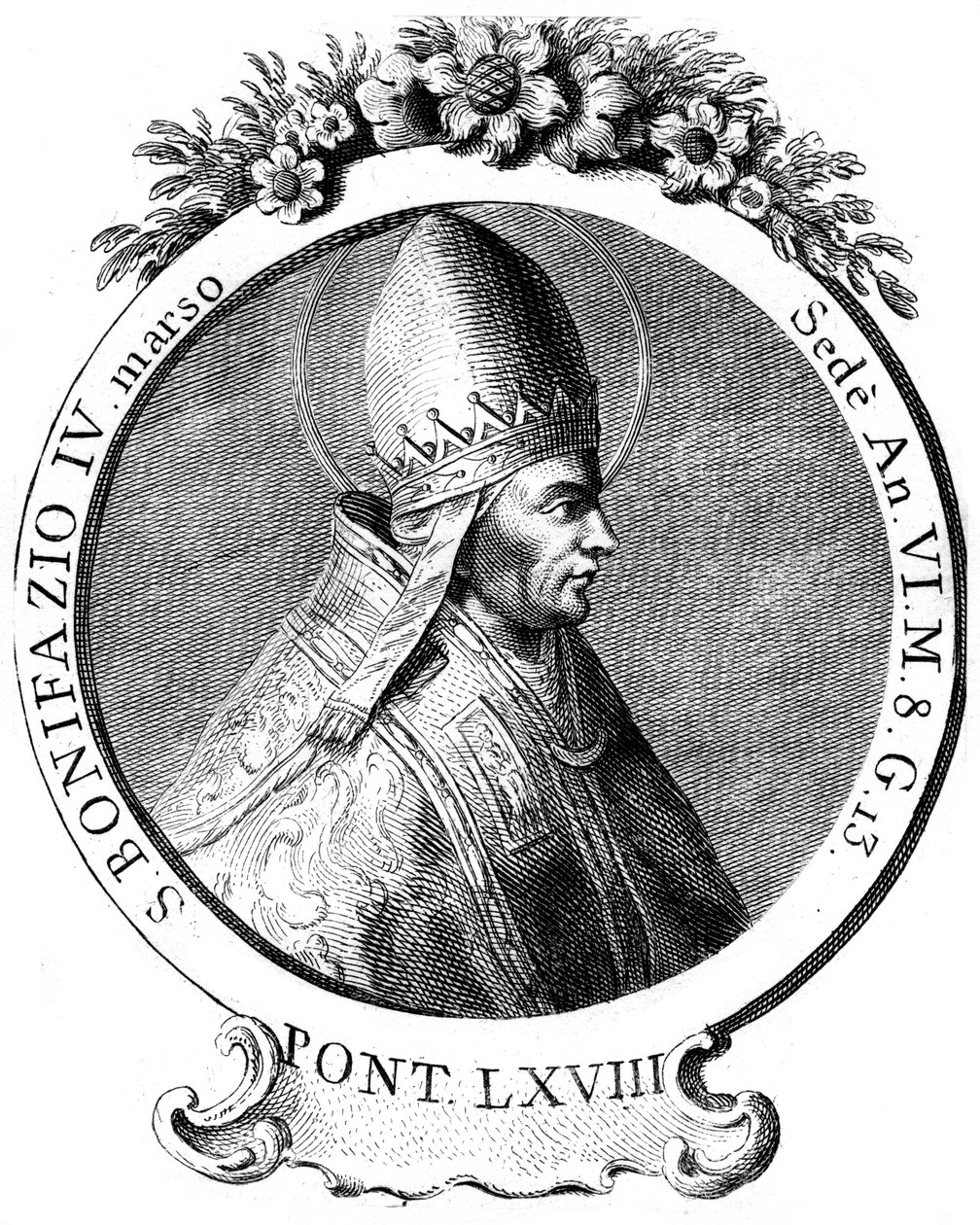 Saint Boniface IV, pave av den katolske kirke av Unbekannt