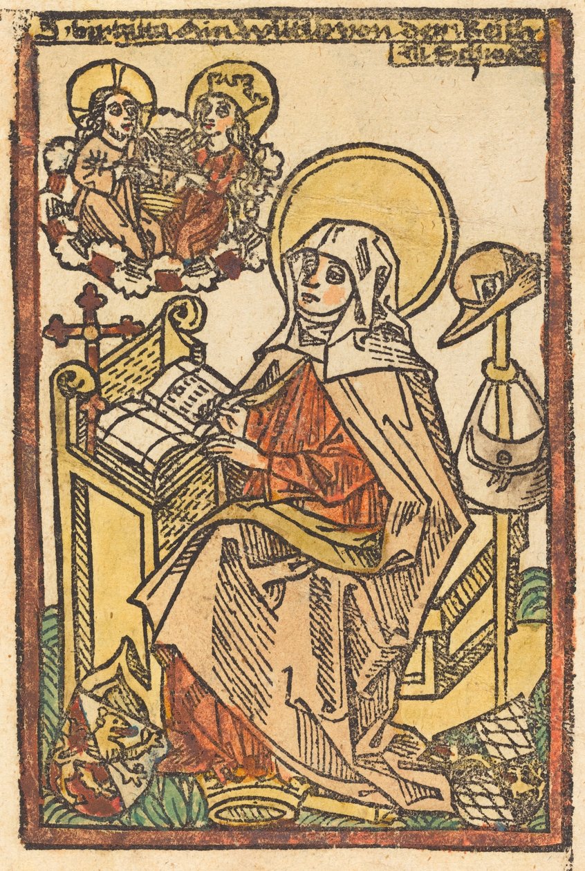 Saint Bridget, ca. 14801500. av Unbekannt