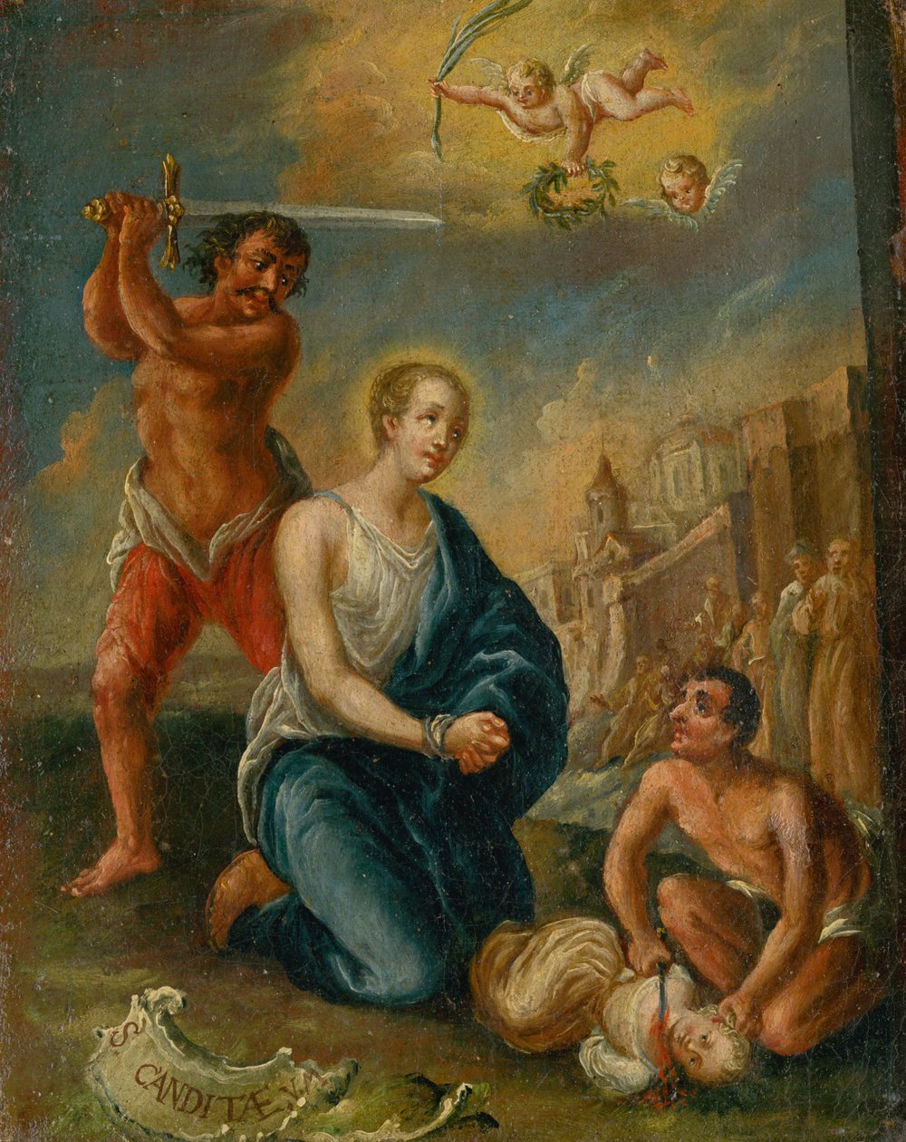 Saint Candida av Unbekannt