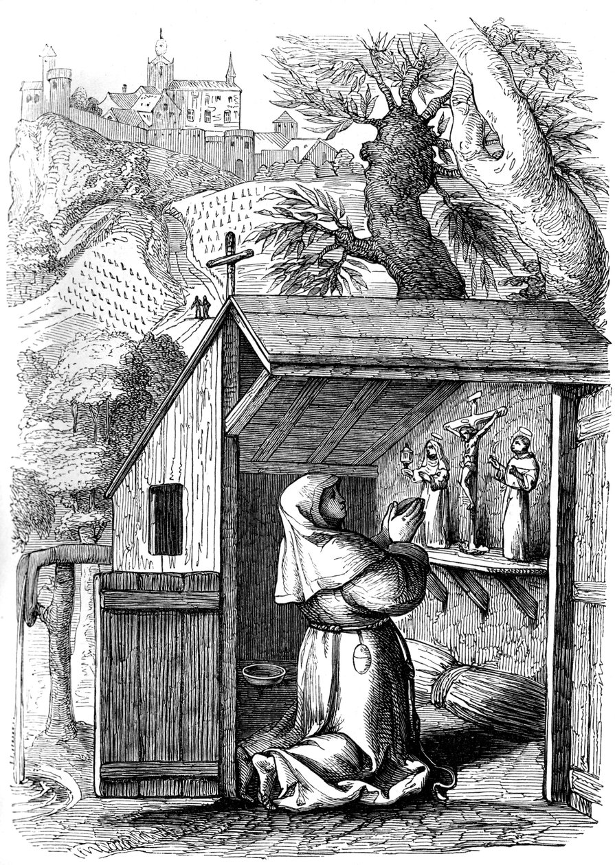 Saint Colette 1381-1447, ca. 1500-tallet 1849 av Unbekannt