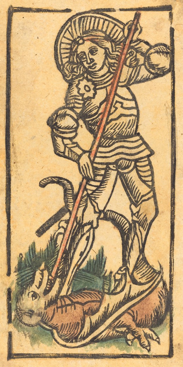 Saint George, ca. 1500. av Unbekannt