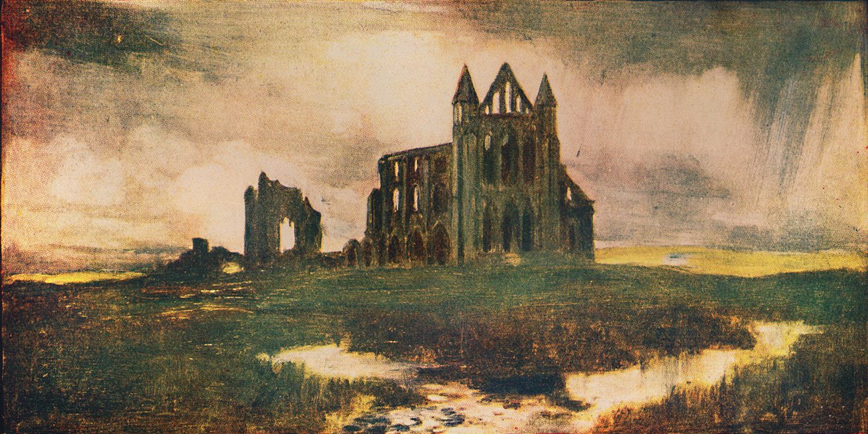Saint Hildas Abbey, Whitby, 1912 av Unbekannt