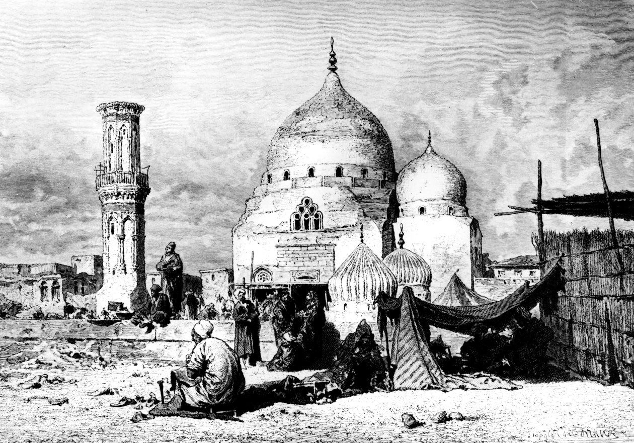 Saint Ibrahim-moskeen, Dessouk, Egypt, 1880 av Unbekannt